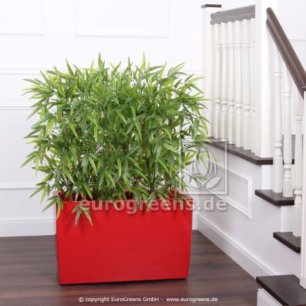 Kunstpflanze Naturstamm Japan Bambus-Hecke ca. 120cm