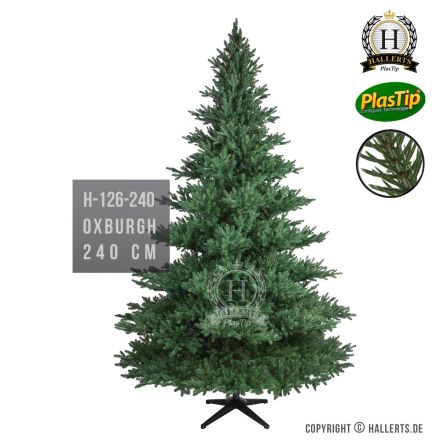 künstlicher Weihnachtsbaum 240cm Spritzguss Nobilis Edeltanne Oxburgh