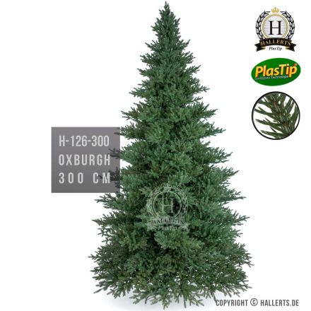 künstlicher Weihnachtsbaum 300cm Spritzguss Nobilis Edeltanne Oxburgh
