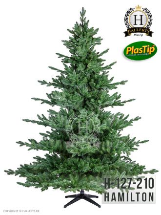 künstlicher Spritzguss Weihnachtsbaum Edeltanne Hamilton ca. 210cm