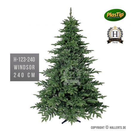 künstlicher Spritzguss Weihnachtsbaum Fichte Windsor ca. 240cm